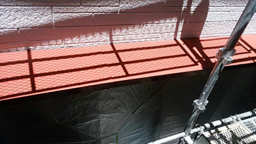 揖斐郡揖斐川町 セラMシリコンⅢで鉄部塗装を行いました