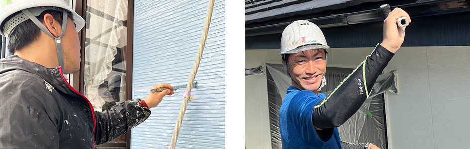 施工の品質を最終的に左右するのは、実際に施工をする職人です。